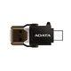 Картридер A-Data MicroSD to USB-C Black