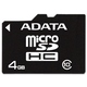  MicroSDHC 04Гб A-Data Класс 10 (без адаптера)