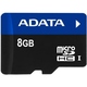  MicroSDHC 08Гб A-Data UHS-I (без адаптера)