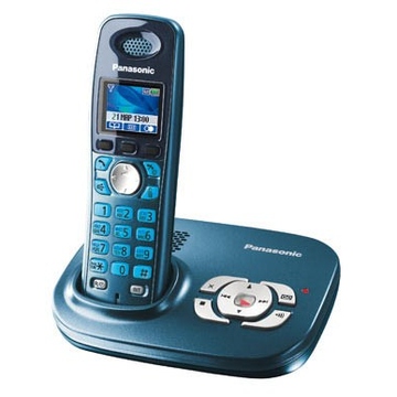 DECT-телефон Panasonic KX-TG8021RUC Metallic Blue (автоответчик)