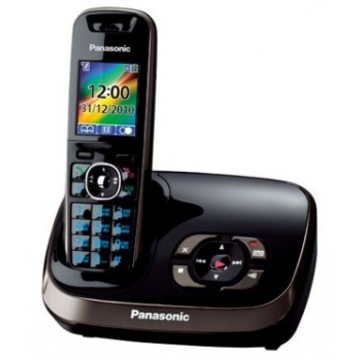 DECT-телефон Panasonic KX-TG8521RUB Black (автоответчик)