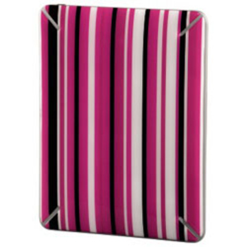 Наклейка защитная Hama Pinstripe Pink (для корпуса iPad, 9.7", самоклеящаяся, розовая в полоску, H-106310)