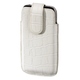 Чехол Hama Croco White (для iPhone4/4S, иск. кожа, H-107115)