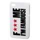 Футляр Hama FMIF White (для iPhone 4/4S, F*** ME I`M FAMOUS, пластик, H-115329)