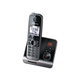 Panasonic KX-TG6721RUB Black (голосовой АОН, Caller ID, спикерфон, автоответчик, радионяня)