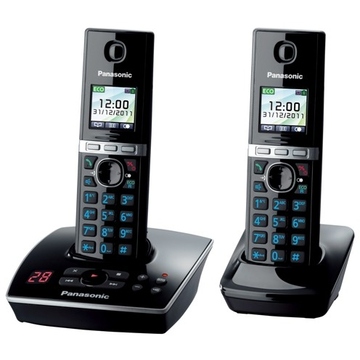 DECT-телефон Panasonic KX-TG8061RUВ Black (автоответчик)