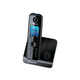 DECT-телефон Panasonic KX-TG8151RUB Black (цветной дисплей, голосовой АОН, радионяня, ночной режим)