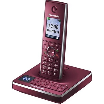 DECT-телефон Panasonic KX-TG8561RUR Red (цветной дисплей, АОН, автоответчик, радионяня)