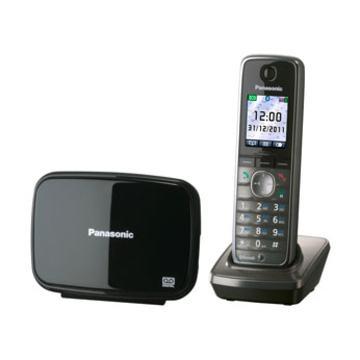 DECT-телефон Panasonic KX-TG8621RUM Metallic Grey