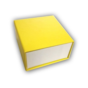 Коробка Present Paper DP1101 Yellow (картон, на магните, 65х60х40мм)