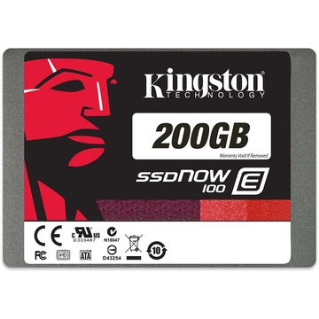 Твердотельный накопитель SSD Kingston 200GB SSDNow! E100