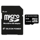  MicroSDHC 04Гб Silicon Power Класс 4 (адаптер)