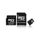  MicroSDHC 08Гб Silicon Power Класс 4 (2 адаптера)