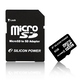  MicroSDHC 08Гб Silicon Power Класс 6 (адаптер)