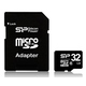  MicroSDHC 32Гб Silicon Power Класс 6 (адаптер)